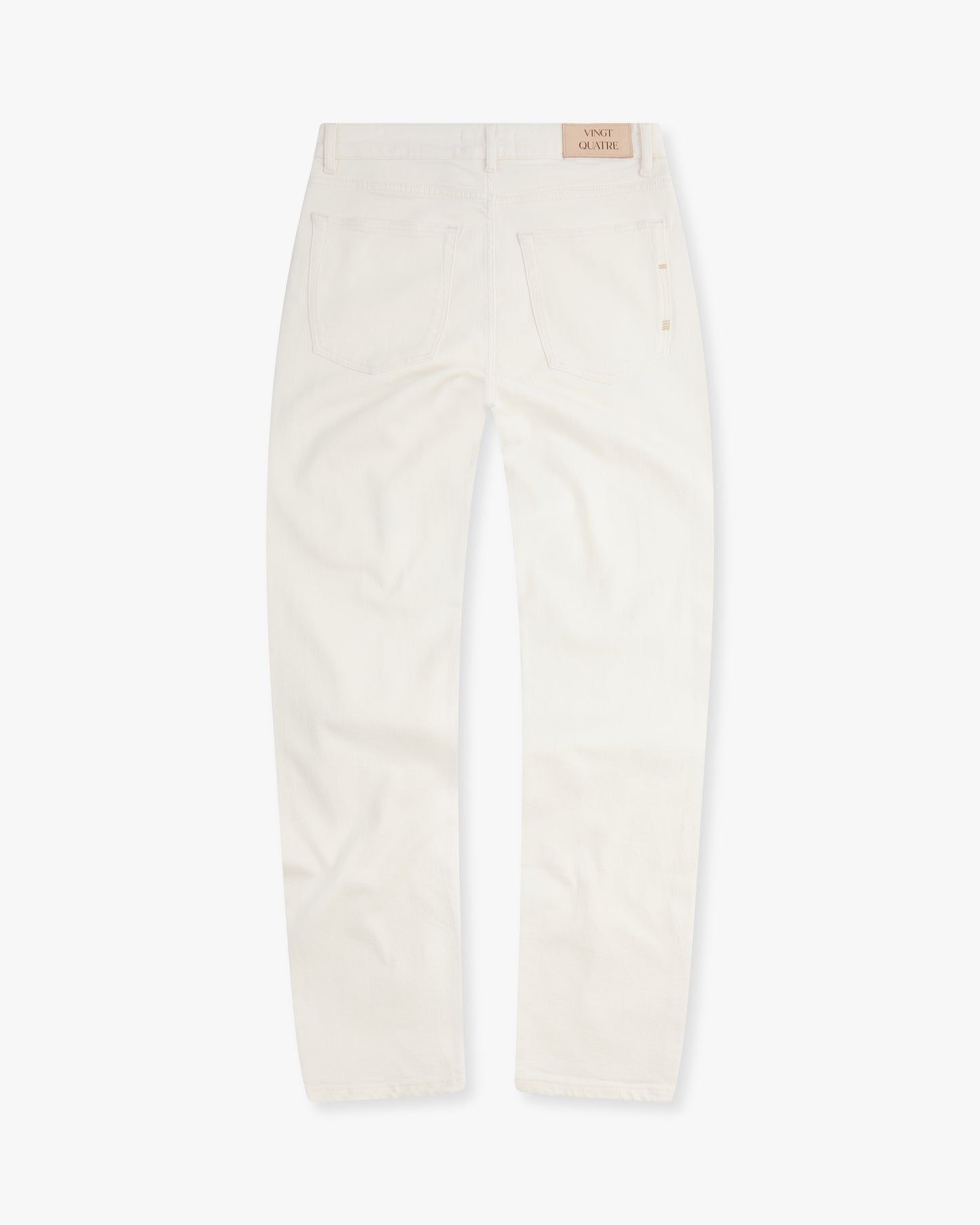 Vingt Quatre Taper Fit Chalk White Jeans