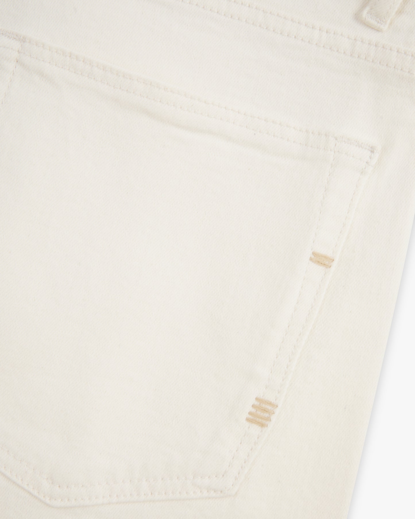 Vingt Quatre Taper Fit Chalk White Jeans